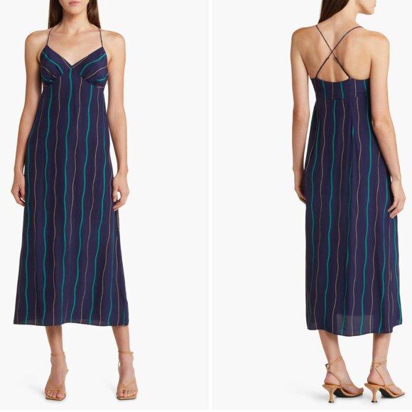Madewell The Layton Midi Slip Dress - Picture 1 of 6